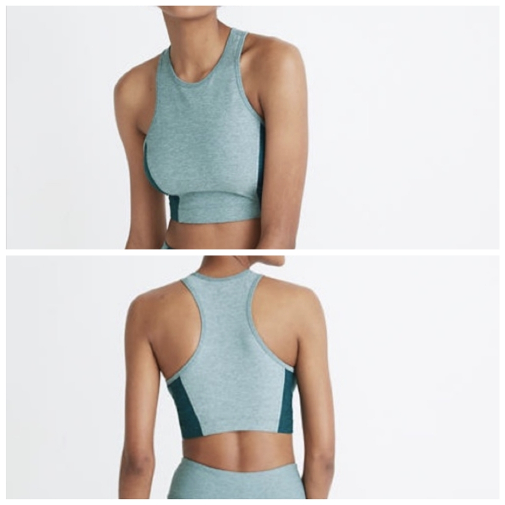 OUTDOOR VOICES x MADEWELL Athena Active Crop Top